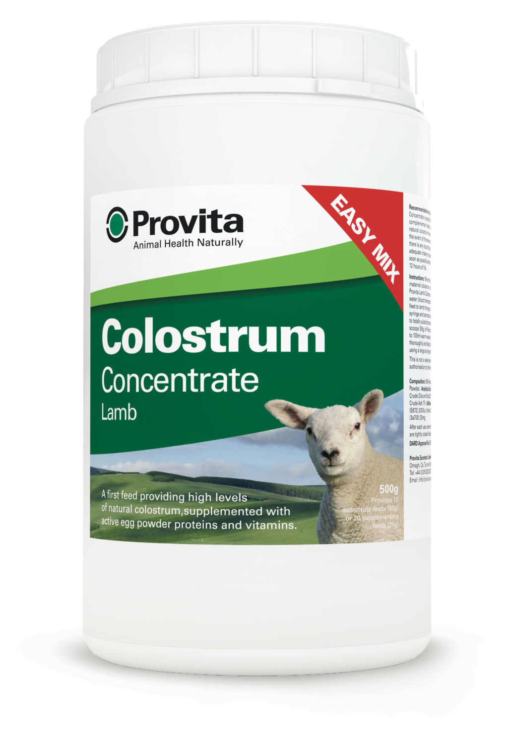 Provita Colostrum Lamb 1.25Kg