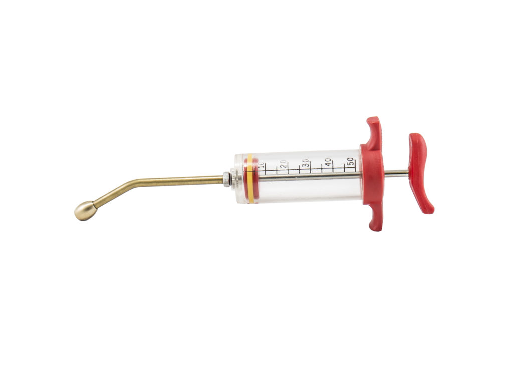 Drencher 50ml Nylon Syringe & Nozzle (P)