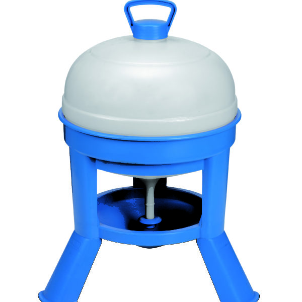 Poultry Drinker Blue W/Legs 20L