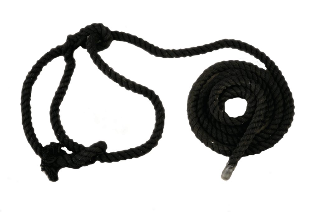 Halter Cattle Cotton Black (A)