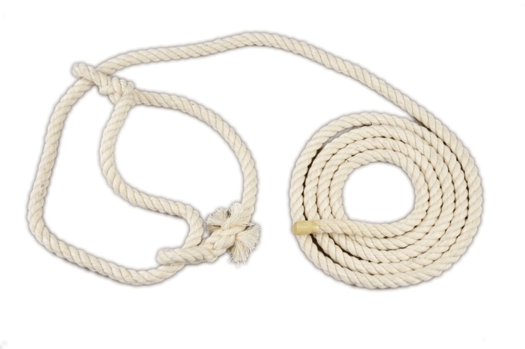 Halter Calf 10mm Cotton Natural (A)