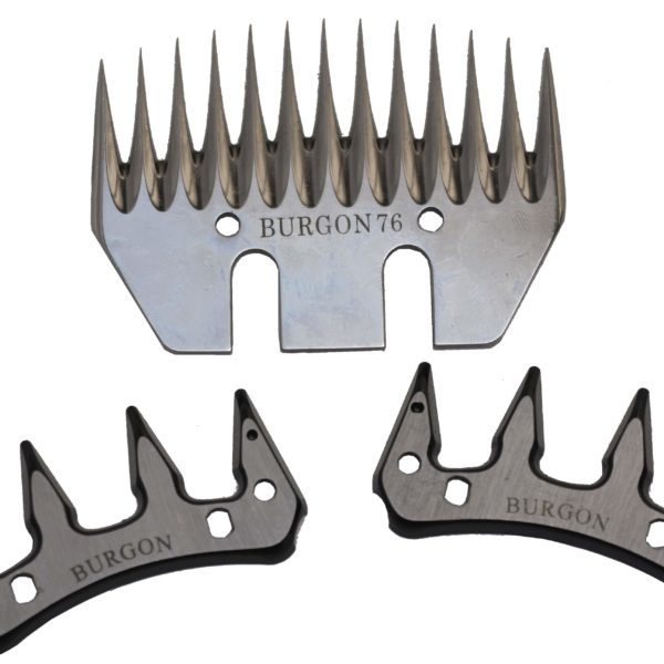 Burgon & Ball Shearing Comb 76mm & 2 Cutters