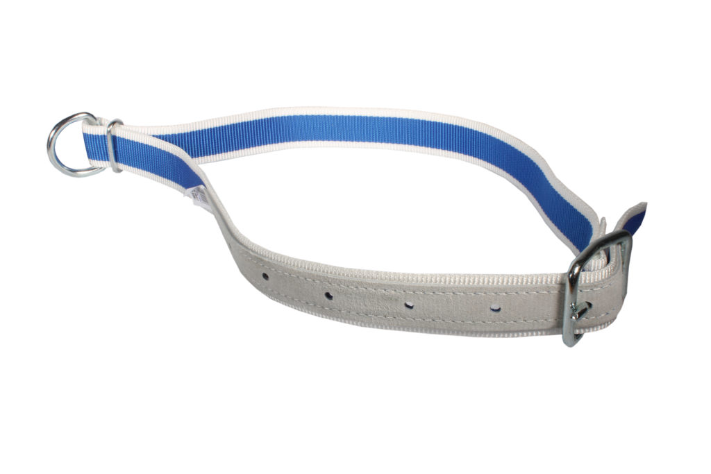 Cow Collar Blue & White Nylon 1.3m