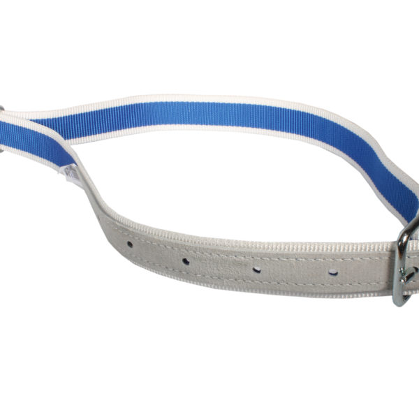 Cow Collar Blue & White Nylon 1.3m