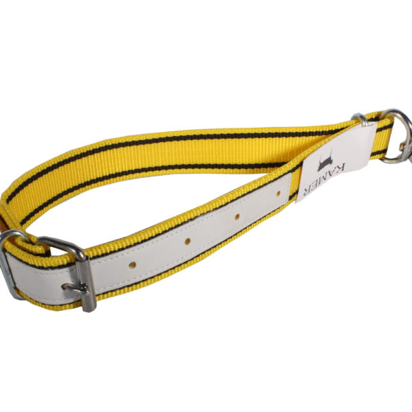 Calf Collar Yellow & Black Nylon 0.8m