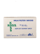 Milk Filter Socks Koss 24" X 3" (100)